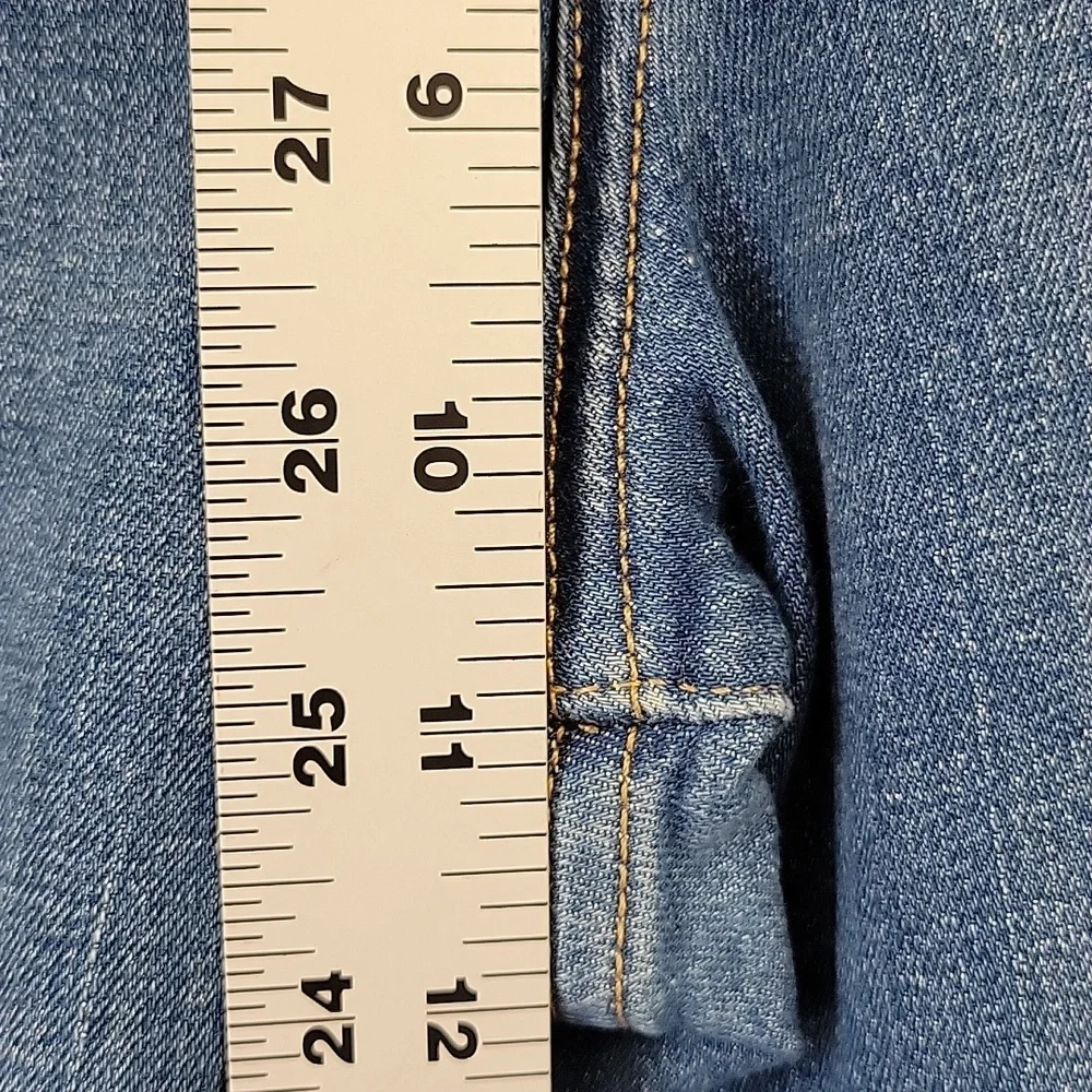 H&M & Denim Jupe Coulotte High Waist Jean Size 27